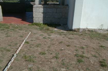 (Inicio dos trabalhos sondagem “B”)