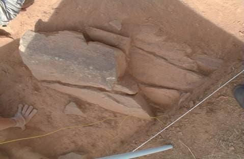 (rocha, sector "B", após intervenção)