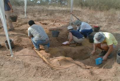 (Fase de escavação)