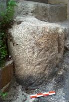 Foto 4 – Fragmento de miliário reaproveitado