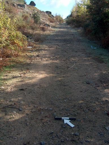 Foto 14 -Estrada Real: Ligação da Torre de D. Chama a Vila Nova da Rainha