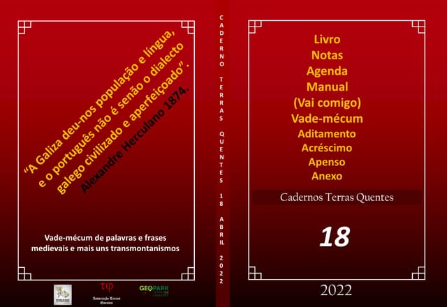 Caderno ATQ 18 – Edição de 2022